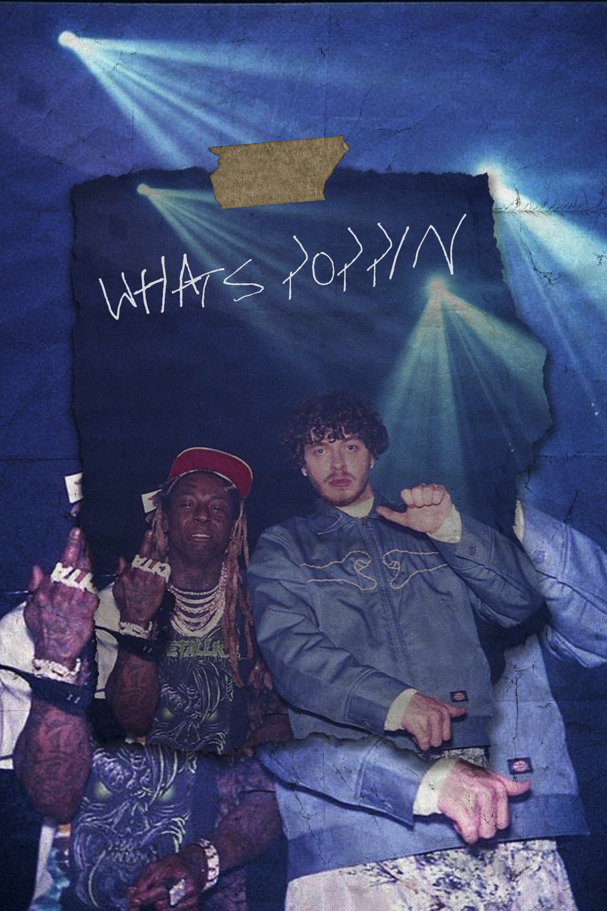 Jack Harlow x Lil Wayne 'What's Poppin' Poster