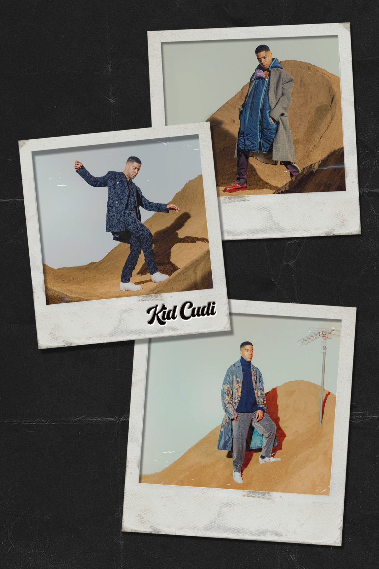 Kid Cudi 'Polaroid' Poster