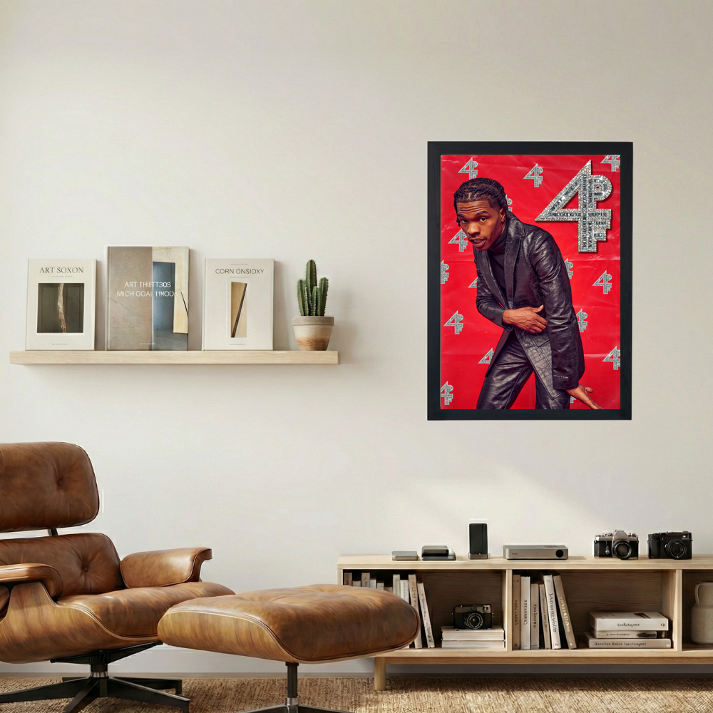 Lil Baby '4PF Baguettes' Poster - Mockup 1