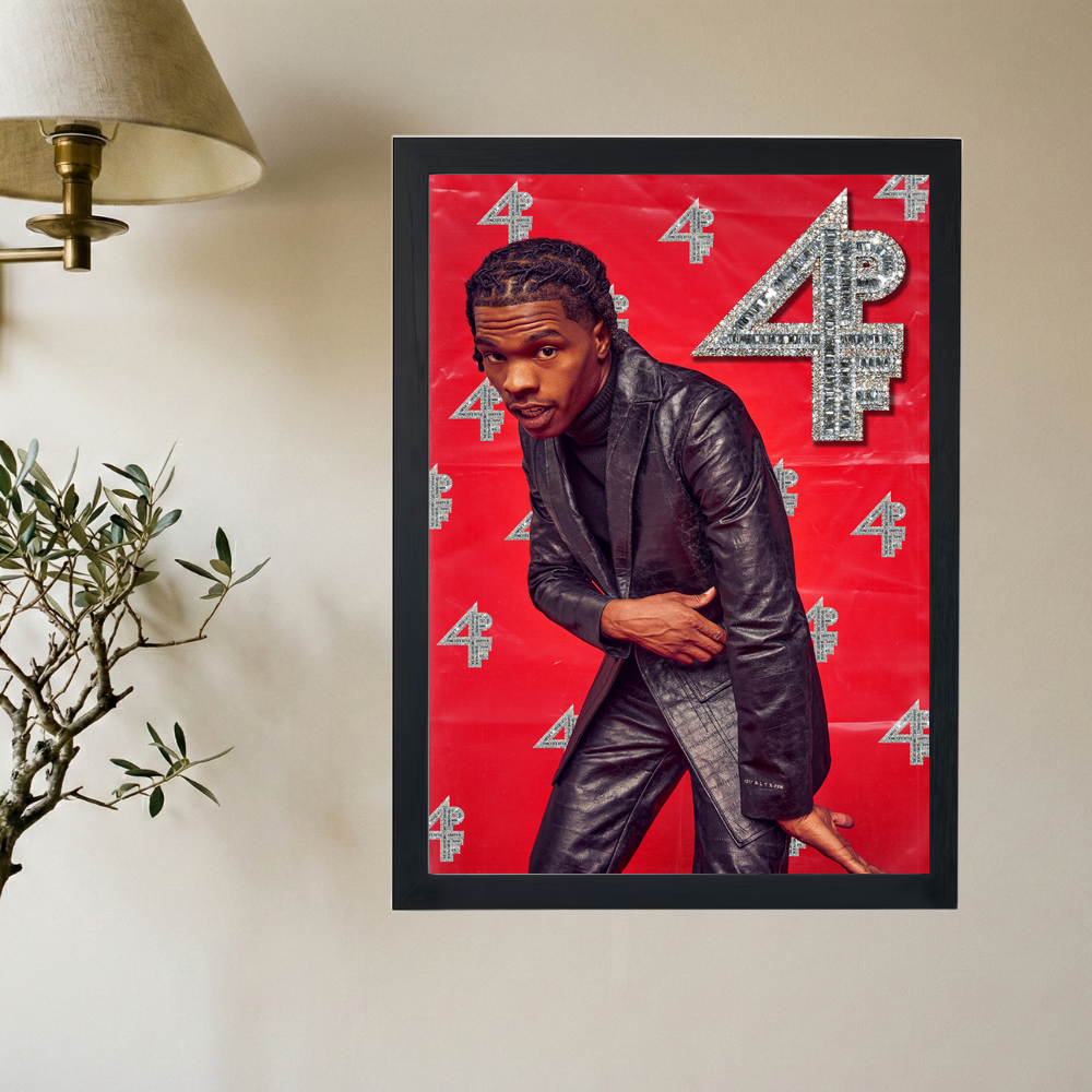 Lil Baby '4PF Baguettes' Poster - Mockup 2