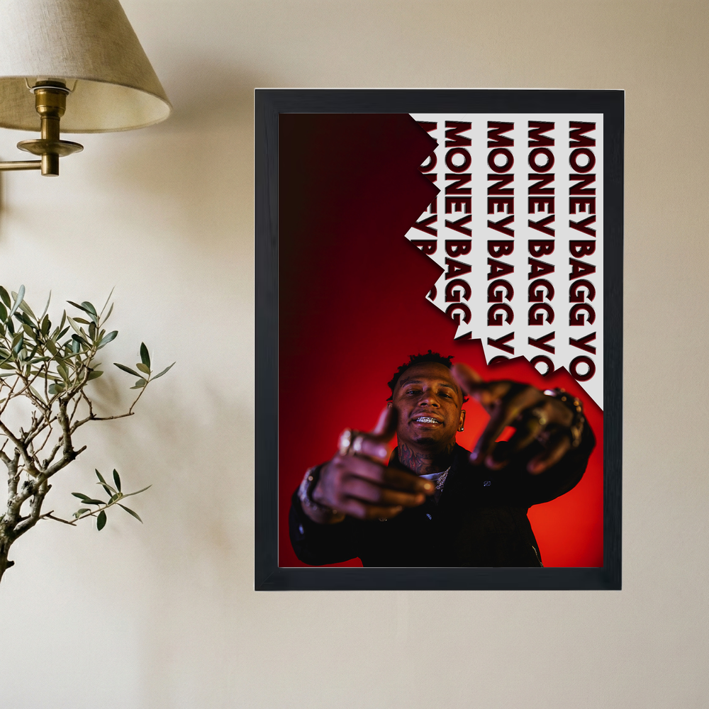 MoneyBagg Yo 'Shotta' Poster - Mockup 2