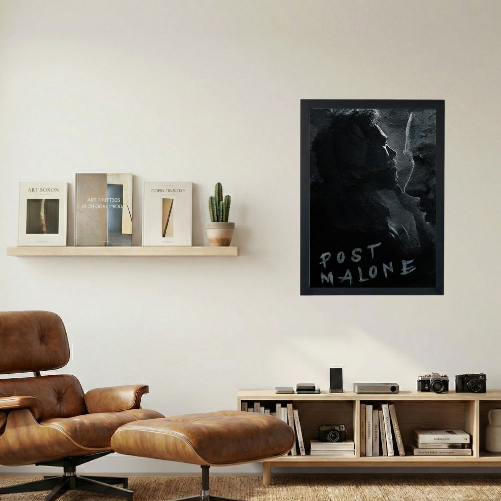 Post Malone 'Bleeding' Poster - Mockup 1