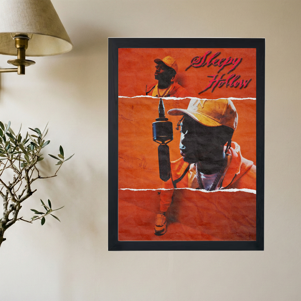 Sleepy Hallow 'Mic Controlla' Poster - Mockup 2