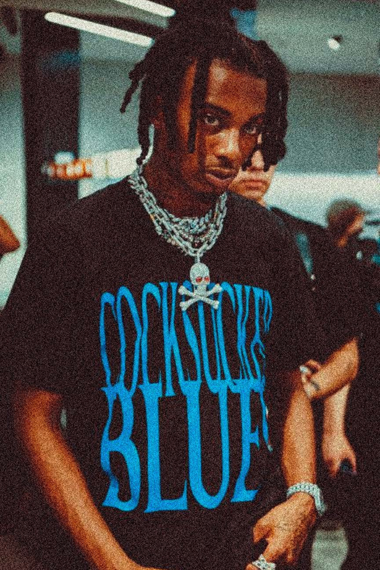 Playboi Carti 'Whole Lotta Blue' Poster
