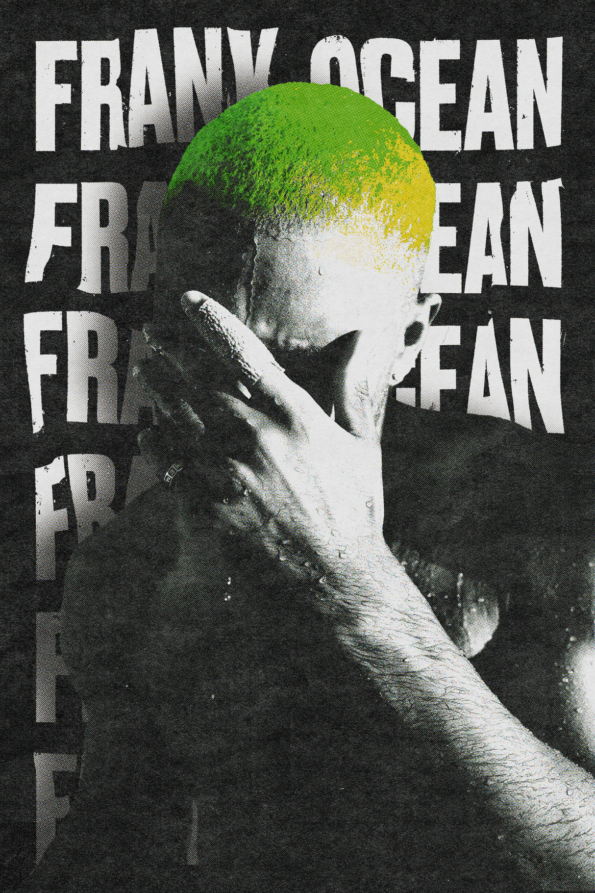Frank Ocean 'Stamped' Poster