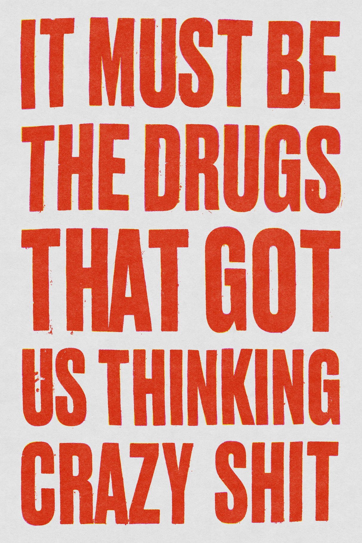 It Must Be...' Poster