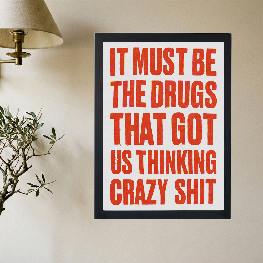 It Must Be...' Poster - Mockup 2