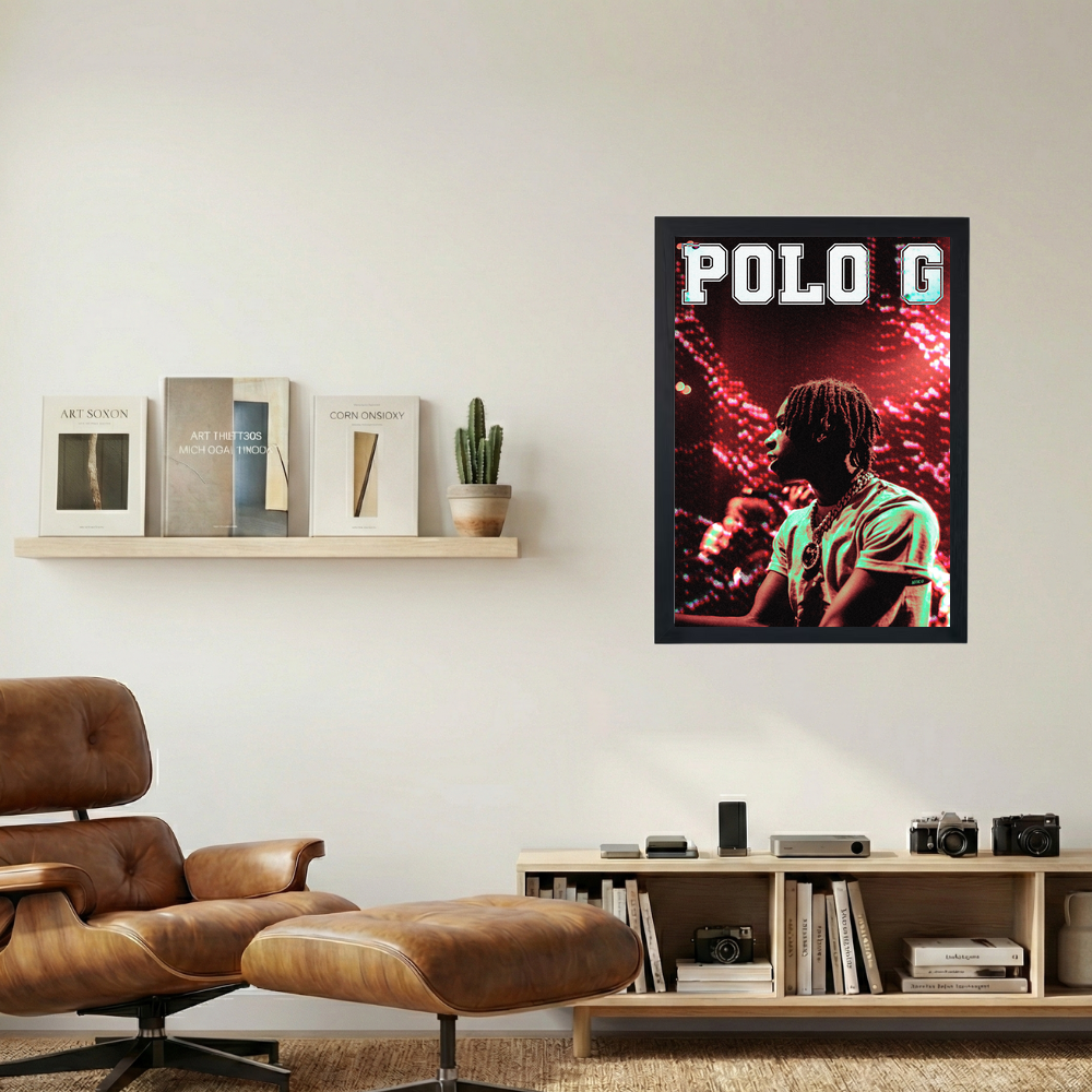 Polo G 'Jumbotron' Poster - Mockup 1