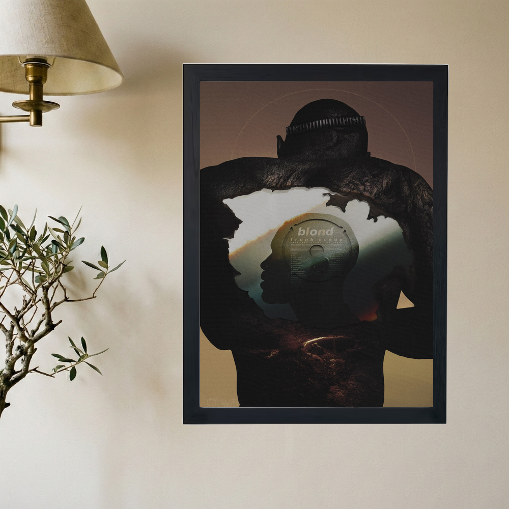 Frank Ocean 'Wither' Poster - Mockup 2