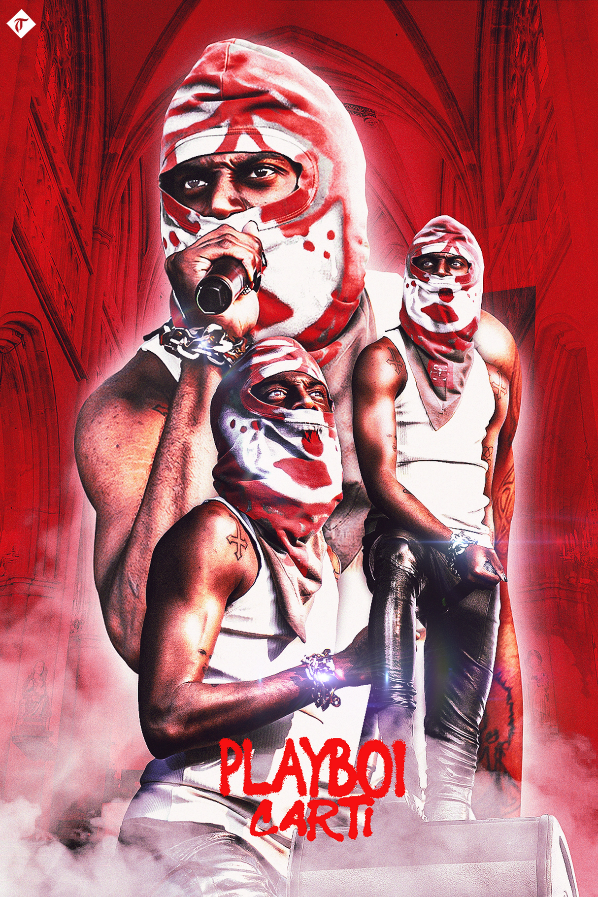 Playboi Carti 'Balaclava' Poster