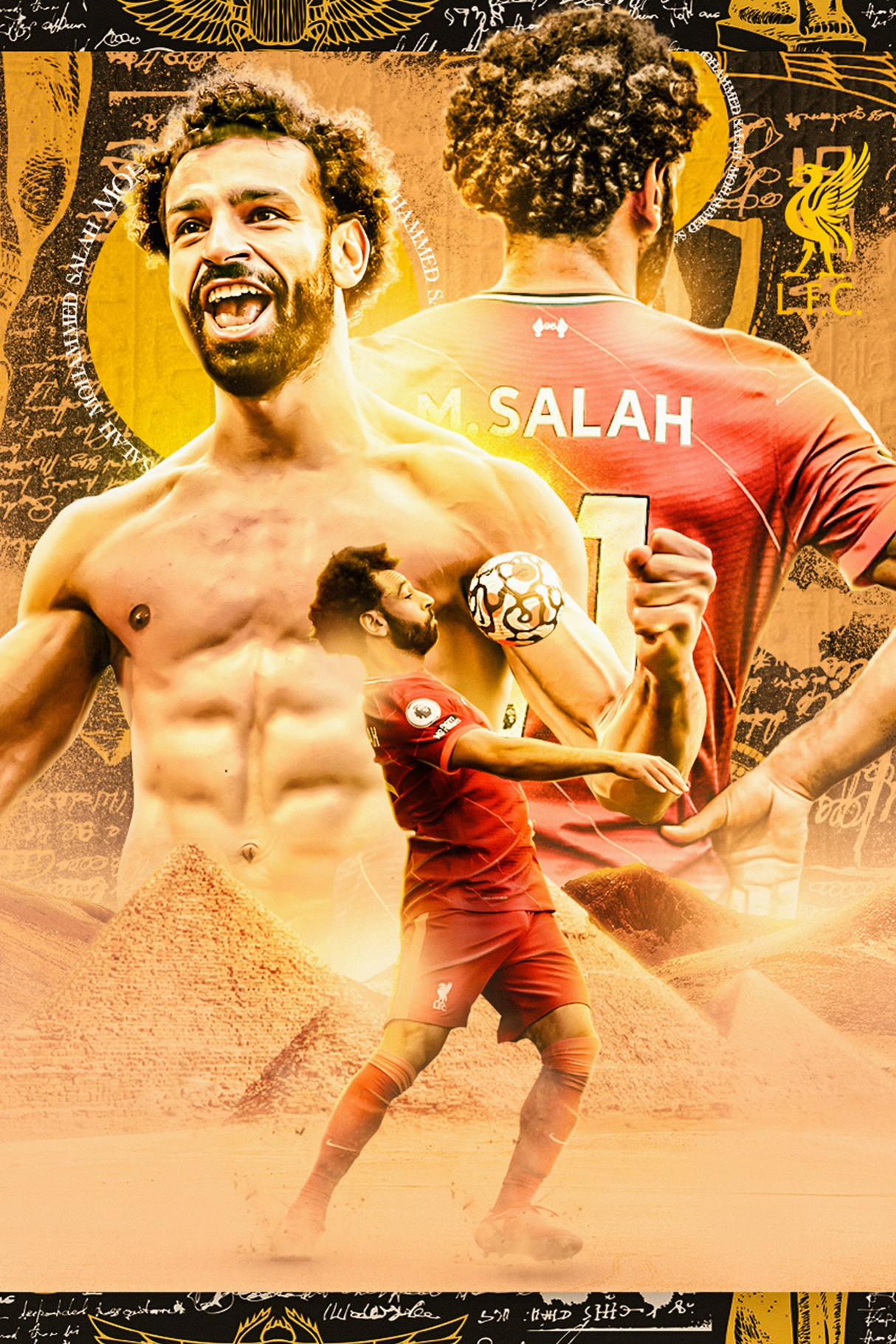 Mohamed Salah 'Egypt's Best' Poster
