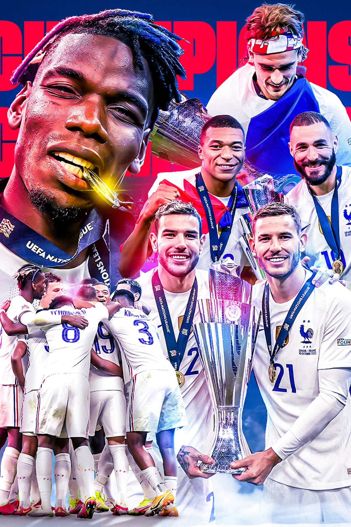 France Futbol 'Champions' Poster