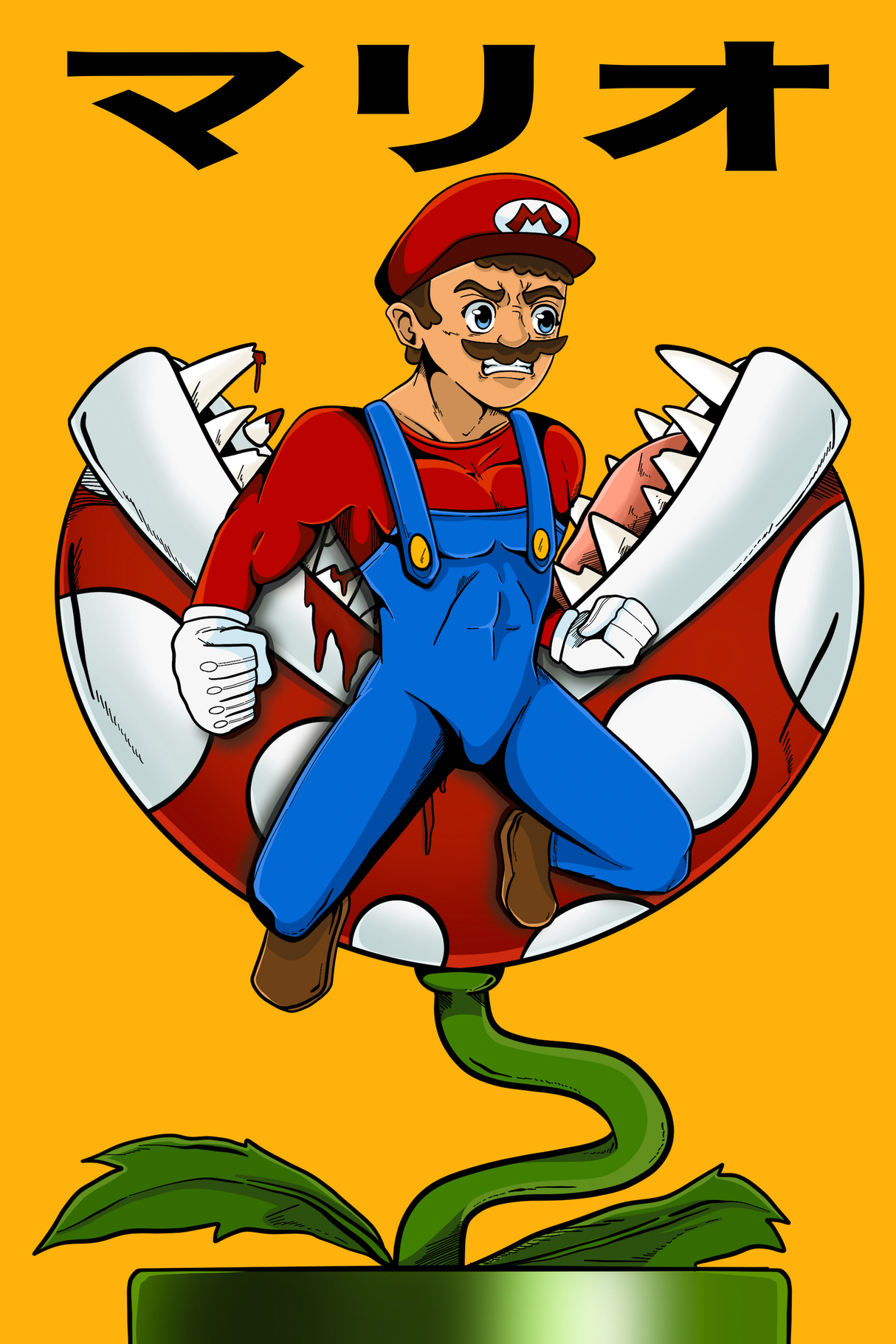 Anime Mario Poster