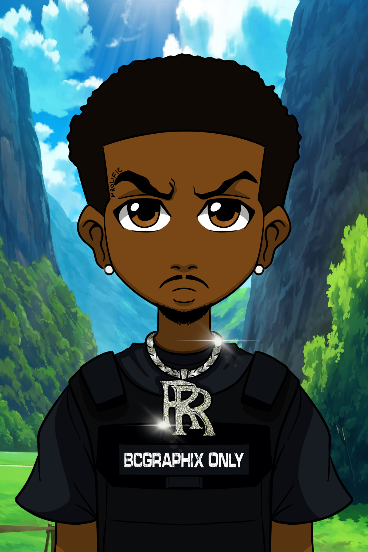 Roddy Ricch x Boondocks Poster