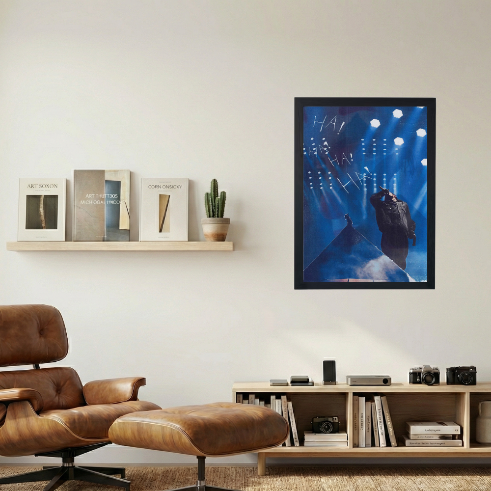 Playboi Carti 'Joker' Collage Poster - Mockup 1