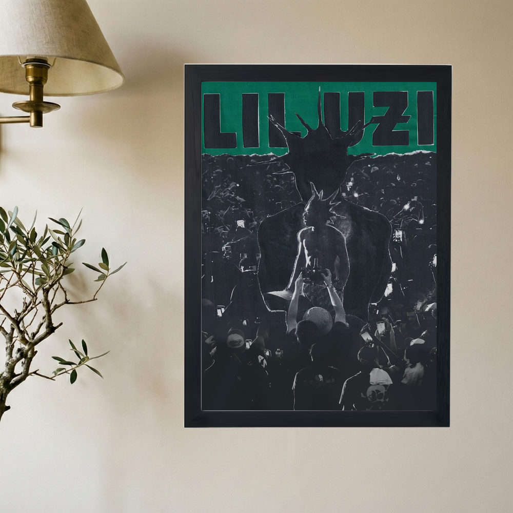 Lil Uzi Vert 'Punk' Poster - Mockup 2