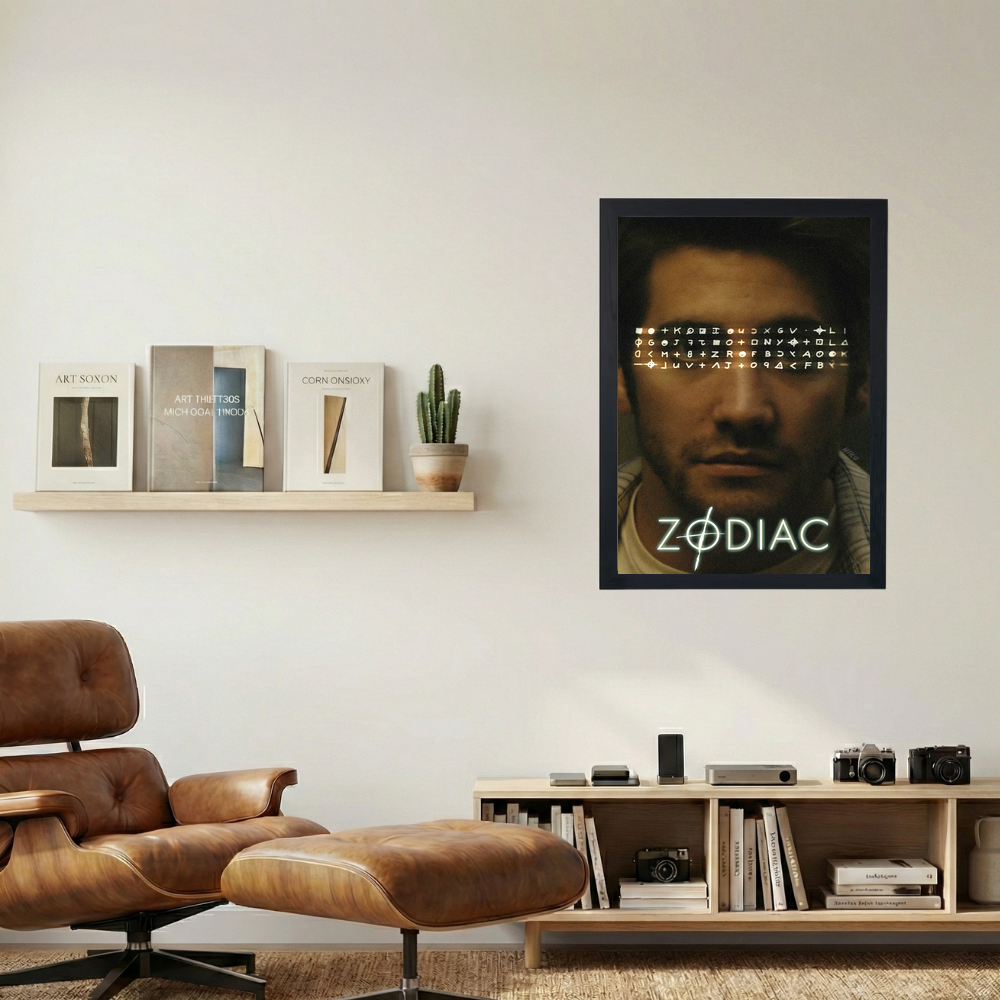Zodiac 'Glyphs' Poster - Mockup 1