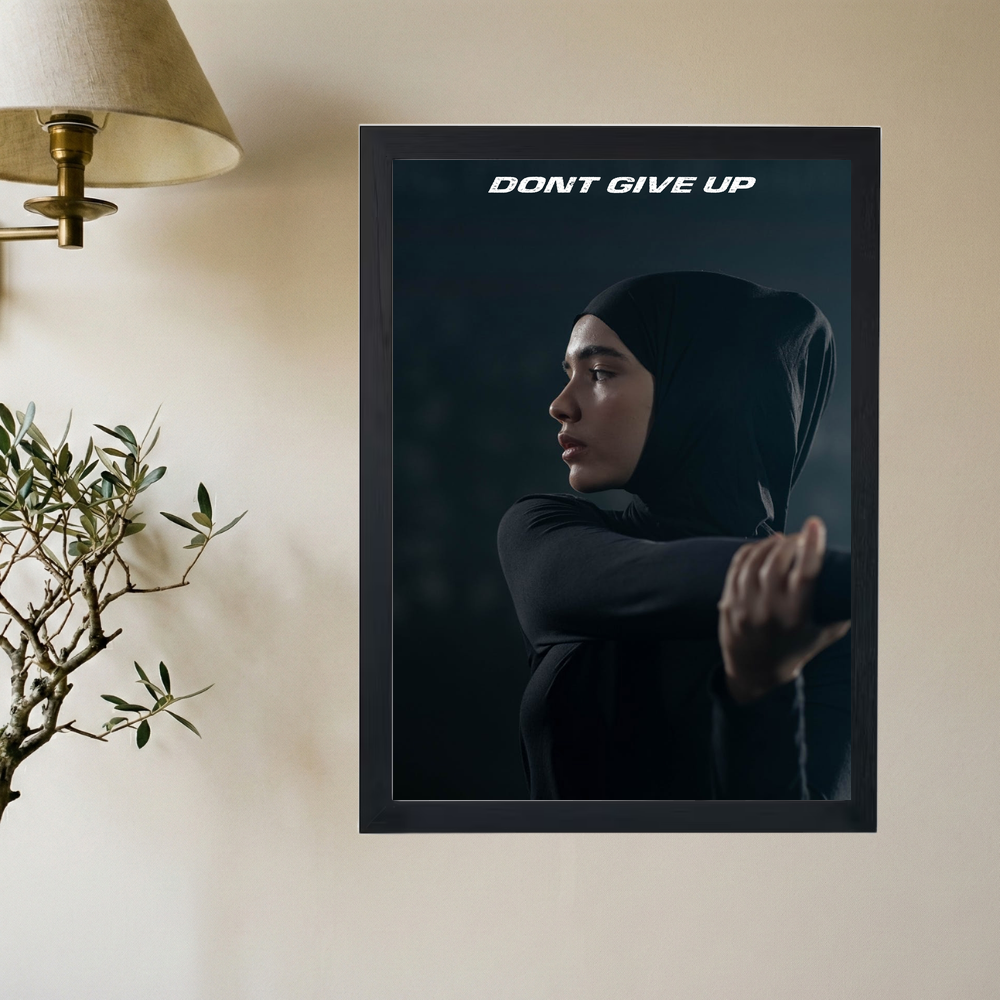 Don't Give Up' Poster - Mockup 2