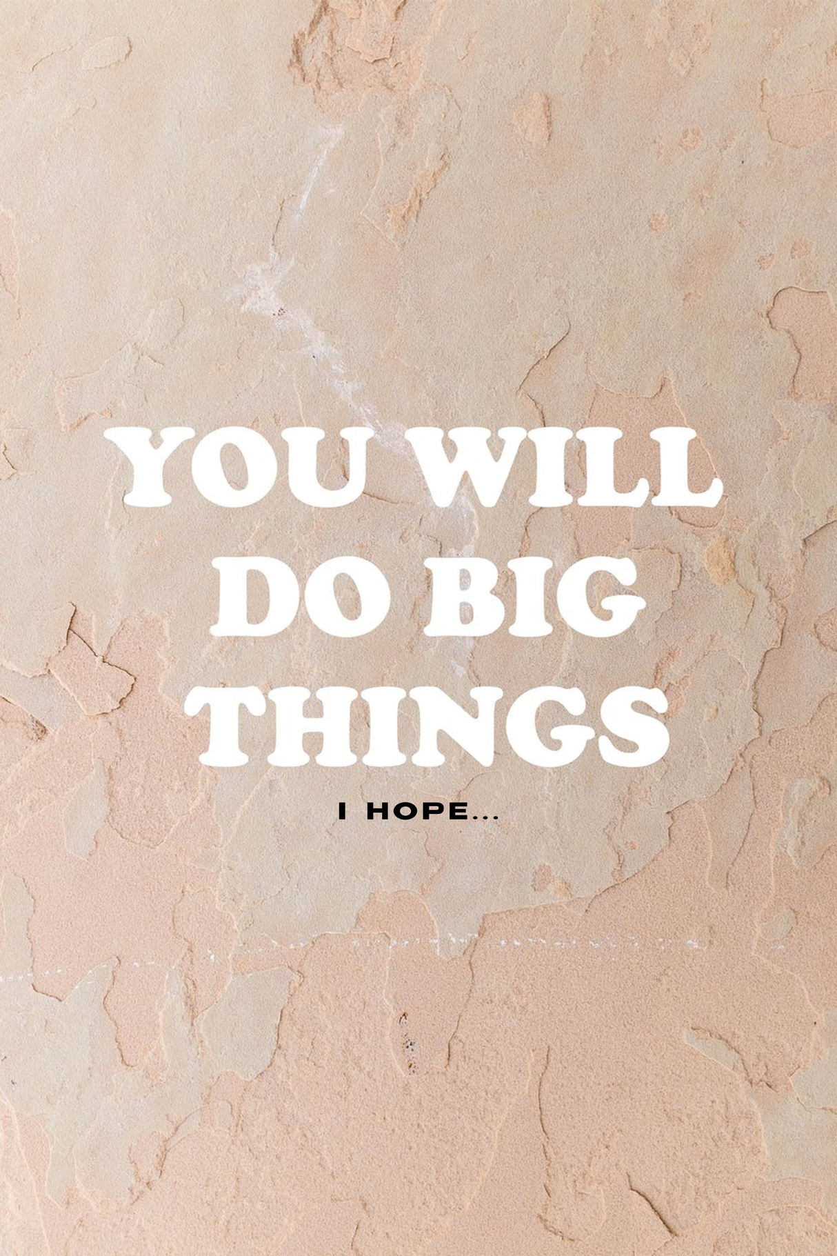 I Hope...' Poster