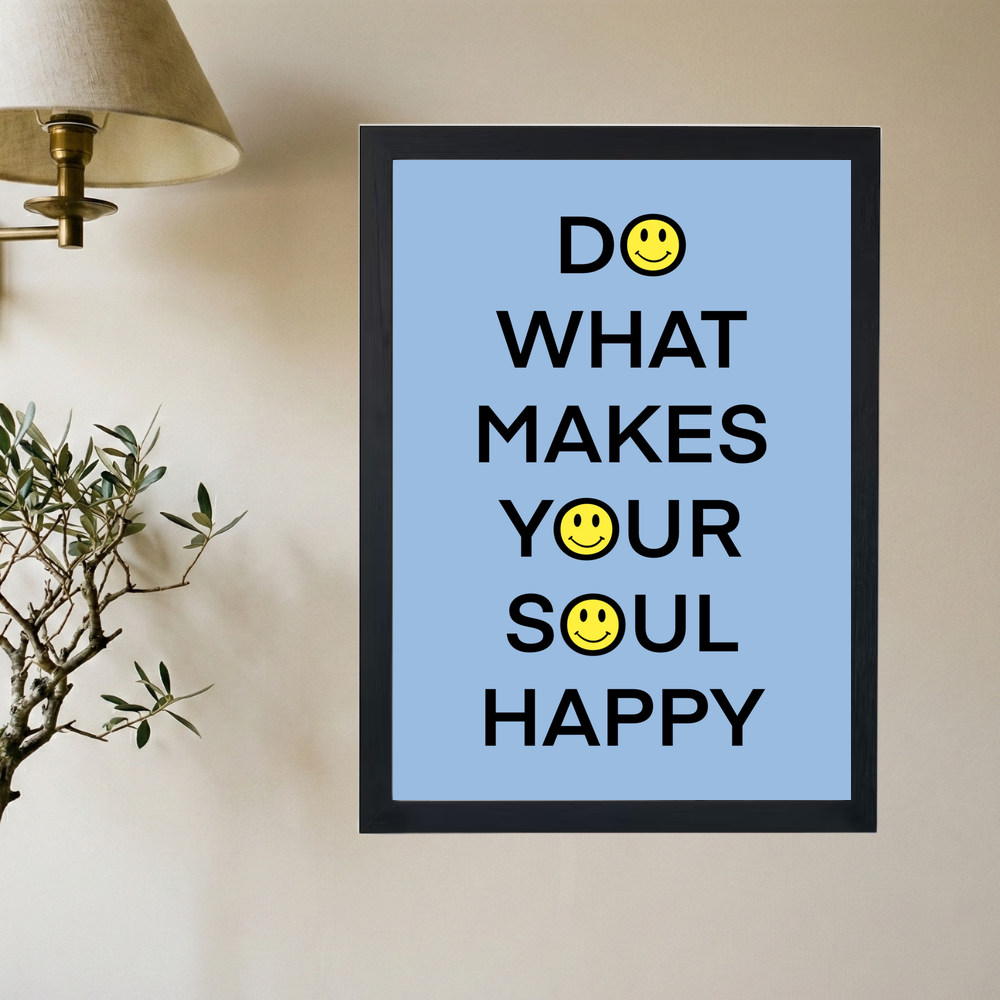 Happy Soul Poster - Mockup 2