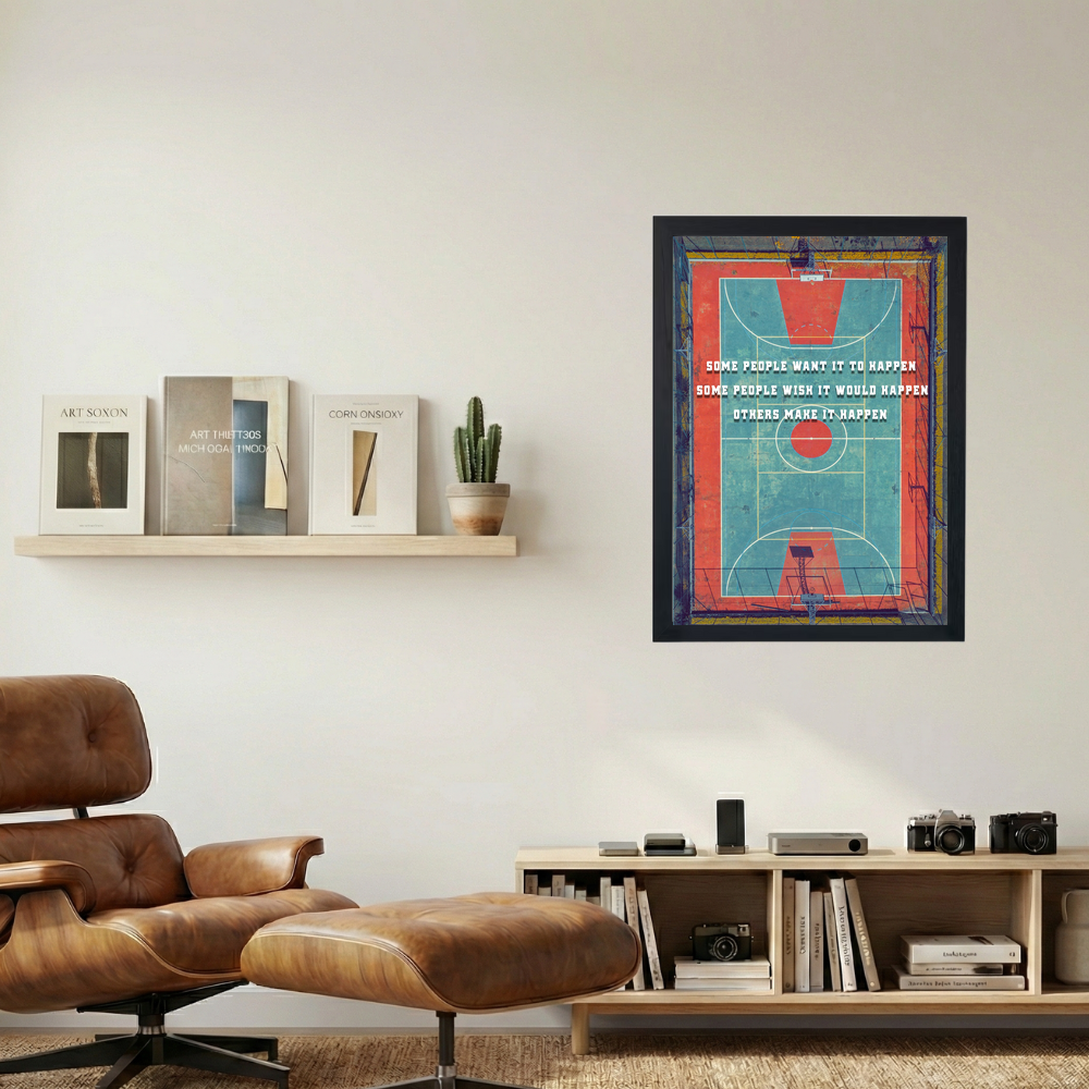 Others Make It Happen' Poster - Mockup 1