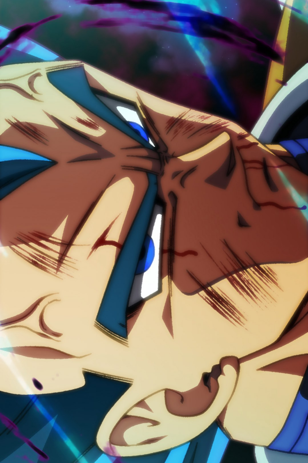 Dragon Ball Z x Vegeta Berserk Poster