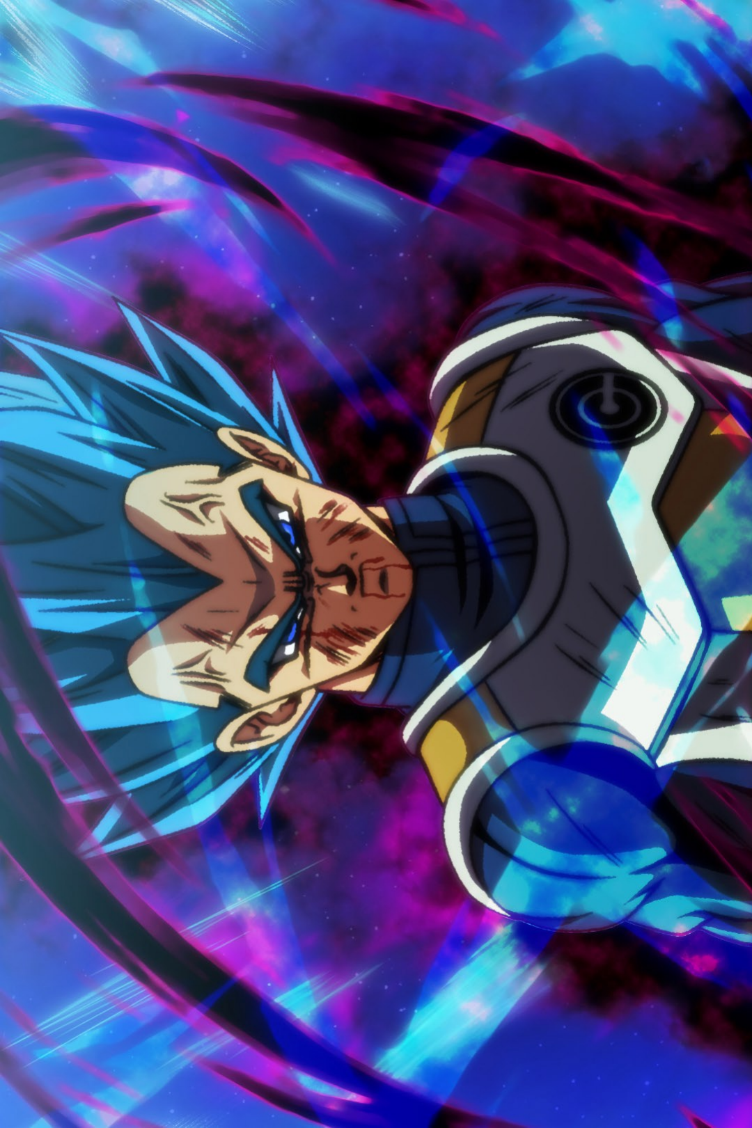 Dragon Ball Z x Vegeta Berserk 'Saiyan Warrior' Poster