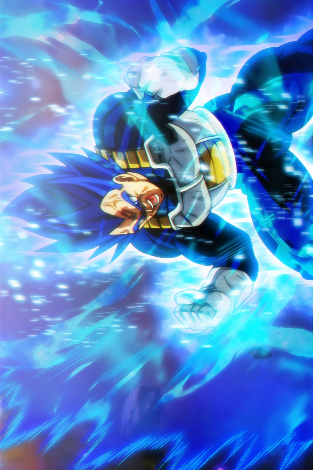 Dragon Ball Z x Vegeta Blue Evolution Poster