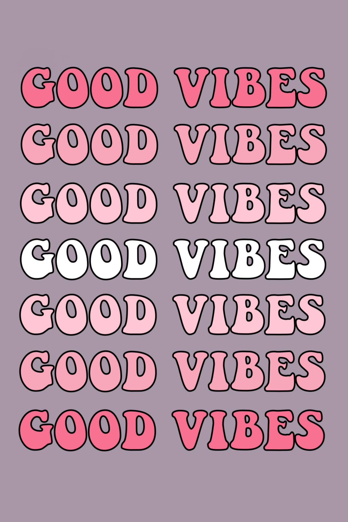 Good Vibes' Poster