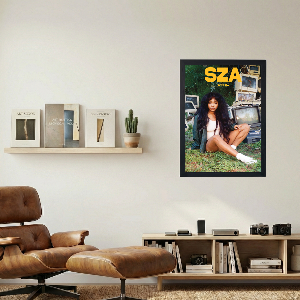 SZA 'Ctrl Cover' Poster - Mockup 1