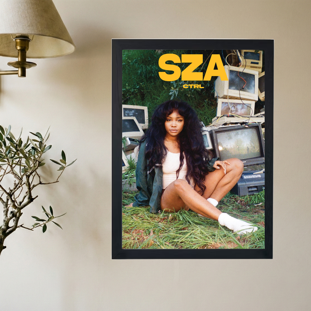 SZA 'Ctrl Cover' Poster - Mockup 2