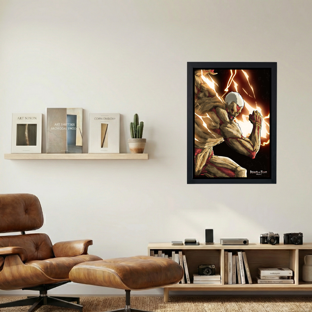 Attack On Titan x Reiner Poster - Mockup 1