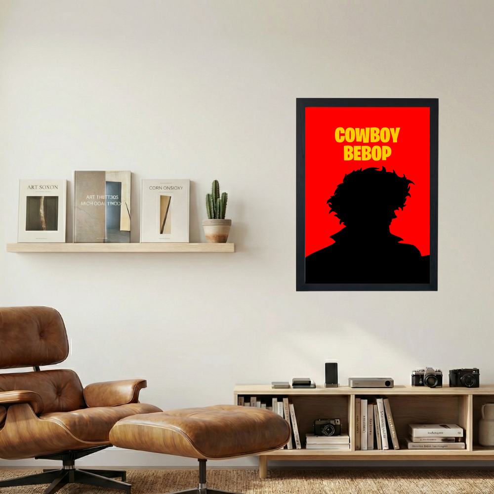 Cowboy Bebop 'Shadow' Poster - Mockup 1