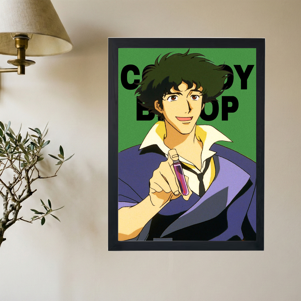 Cowboy Bebop 'Spike' Poster - Mockup 2