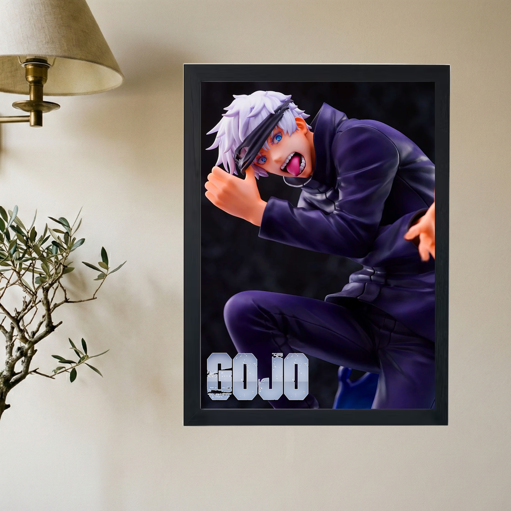 Jujutsu Kaisen x Satoru Gojo Poster - Mockup 2