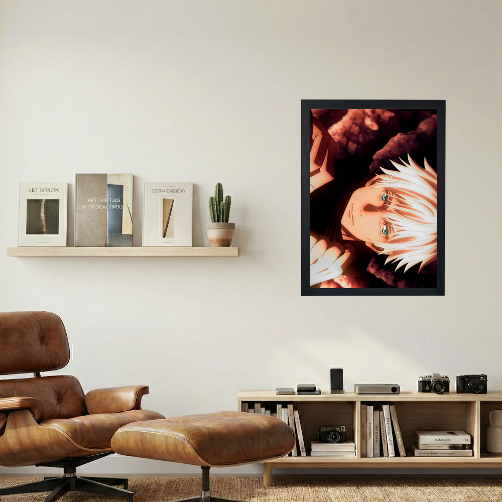 Jujutsu Kaisen x Satoru Gojo Poster V3 - Mockup 1