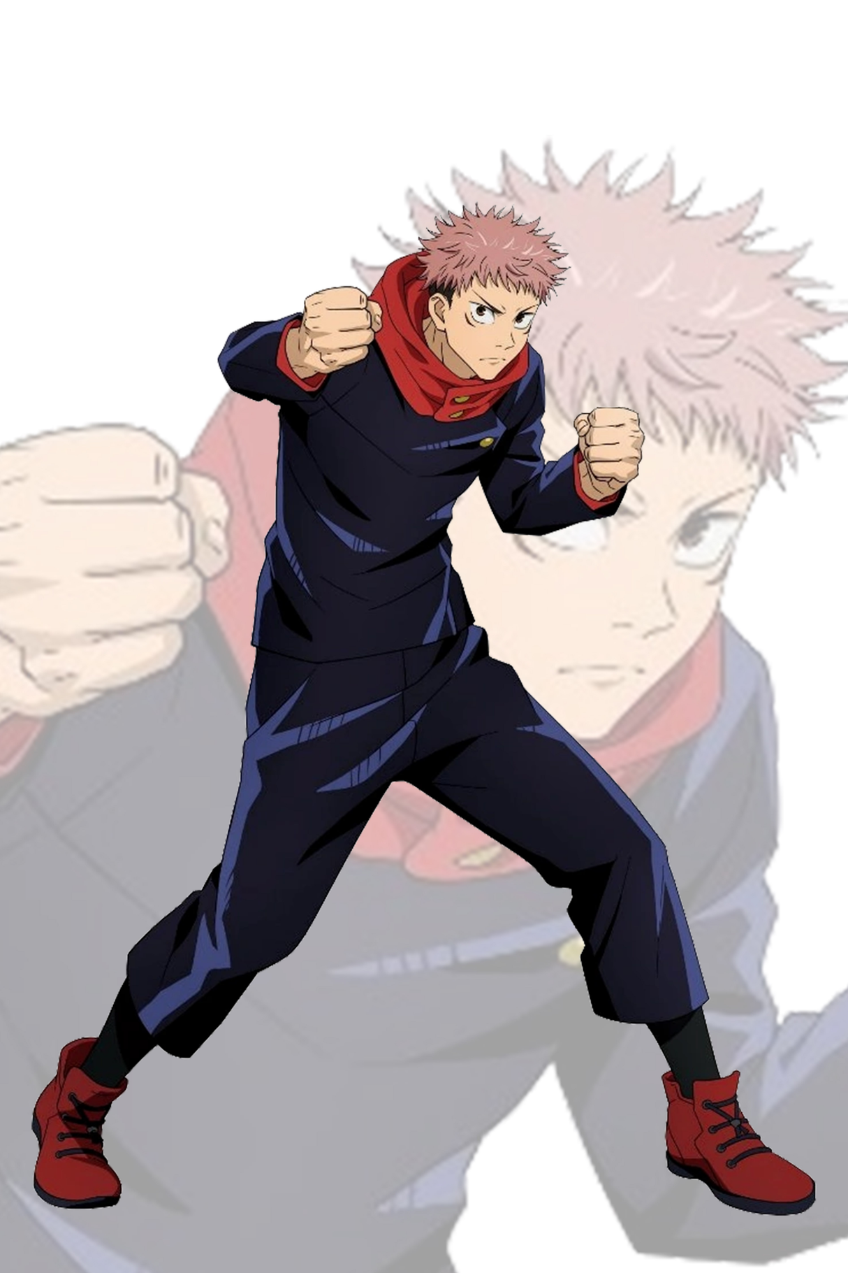 Jujutsu Kaisen x Yuji Itadori 'Fight Stance' Poster