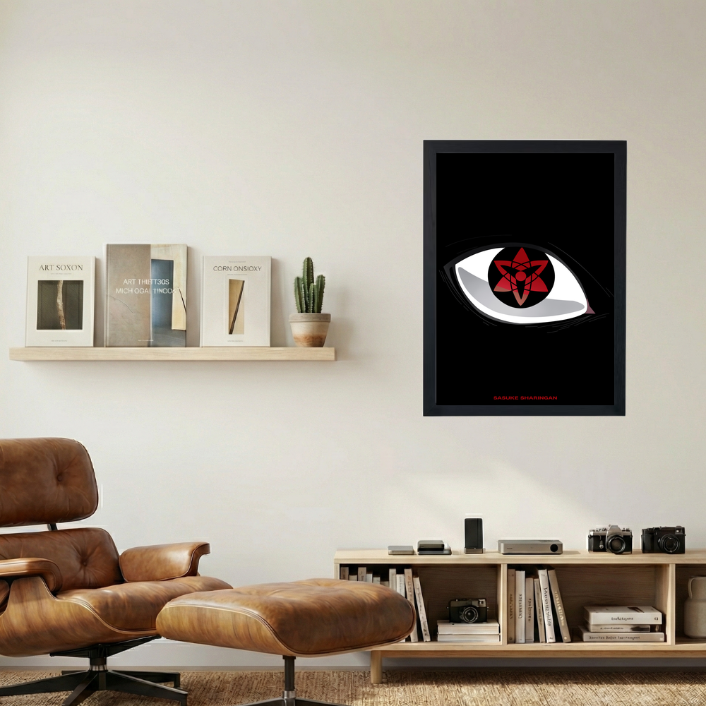 Sasuke 'Eye' Poster - Mockup 1