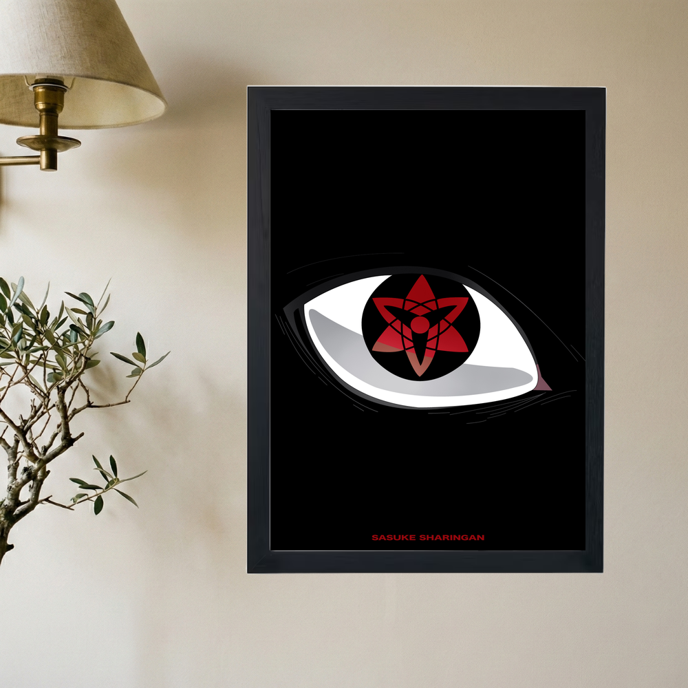 Sasuke 'Eye' Poster - Mockup 2