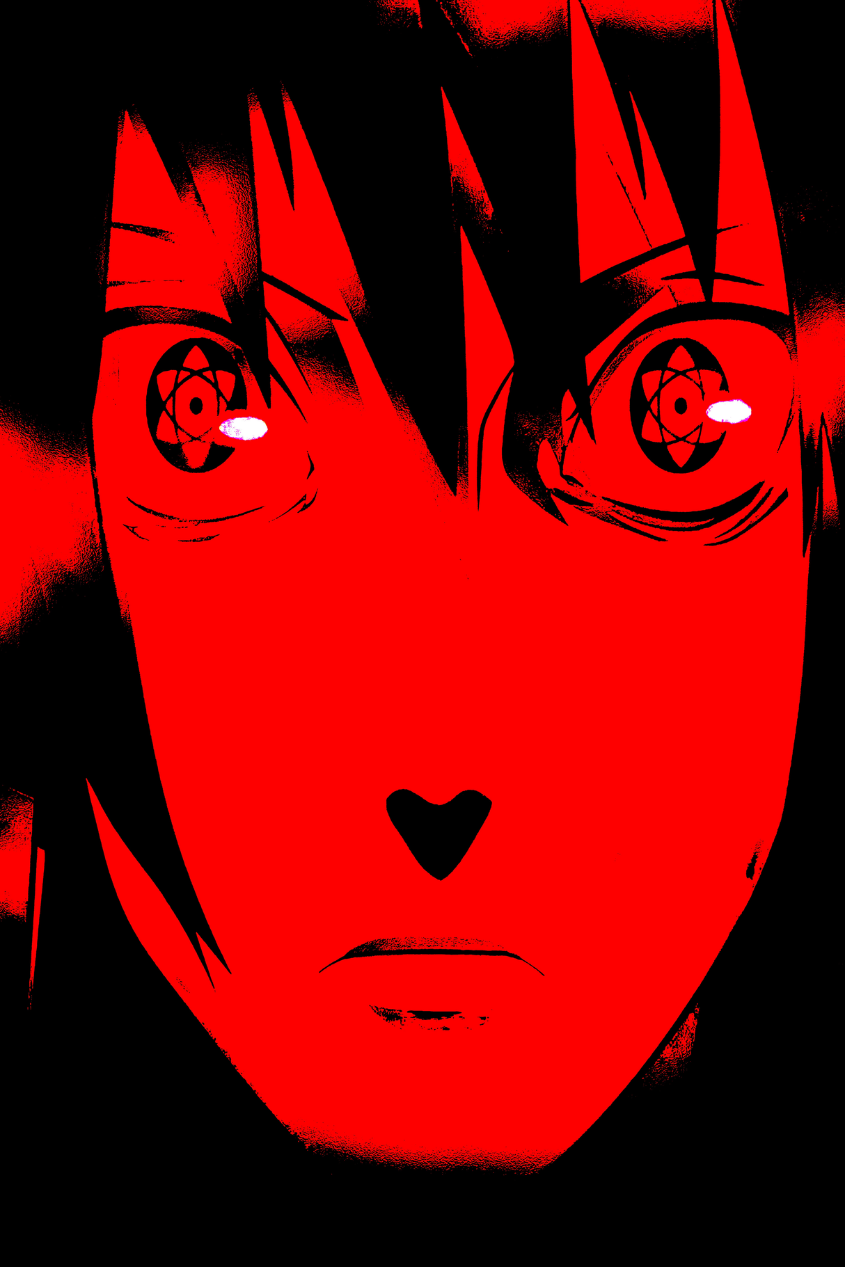 Sasuke 'Seeing Red' Poster
