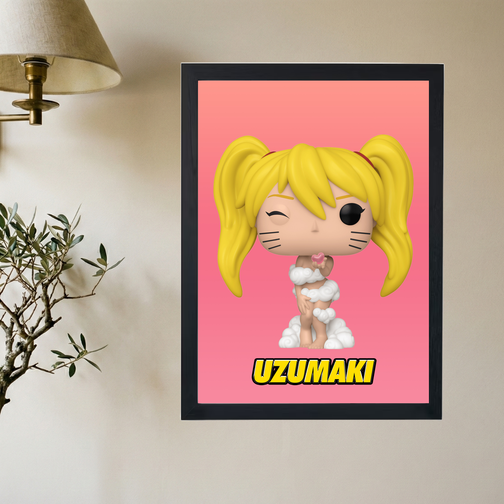 Uzumaki Funko Poster - Mockup 2