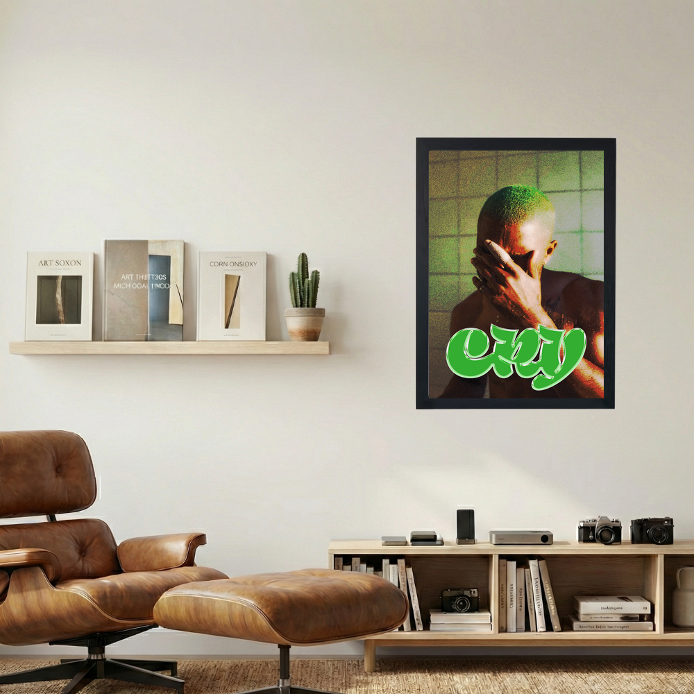Frank Ocean 'CRY' Poster - Mockup 1