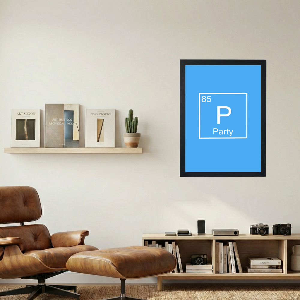 Party' Element Poster - Mockup 1