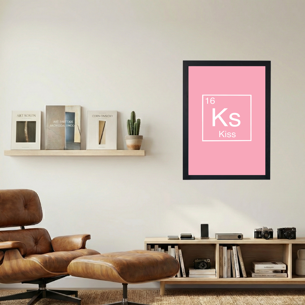 Kiss' Element Poster - Mockup 1