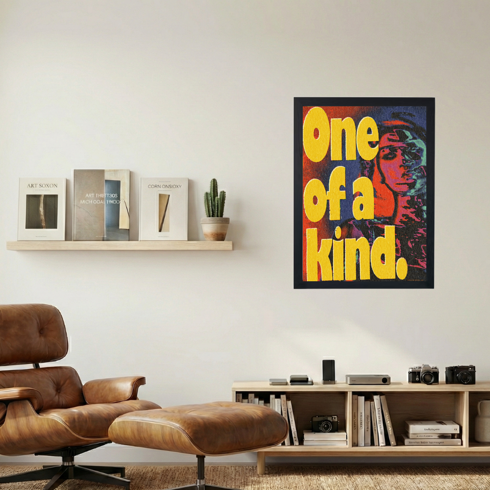 One Of A Kind' Poster - Mockup 1