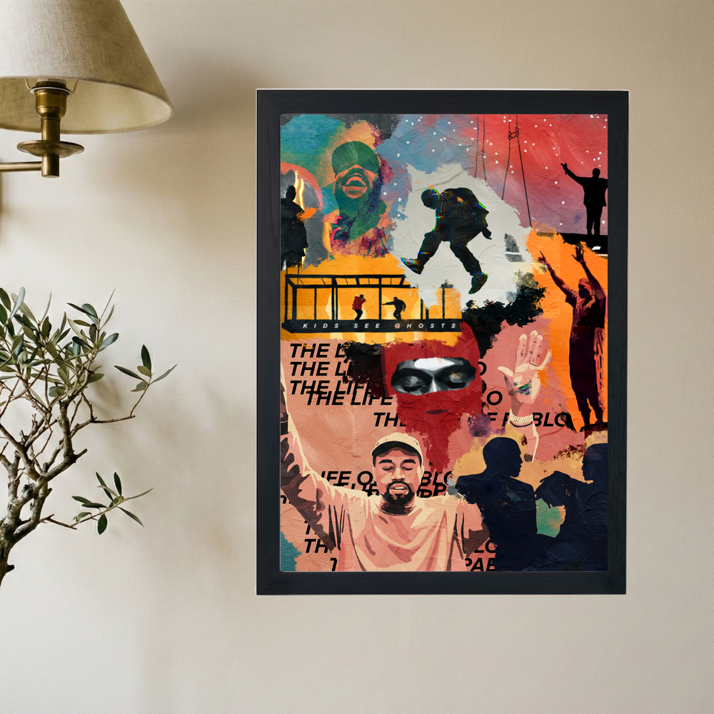 Kanye West 'Ye Collection' Poster - Mockup 2