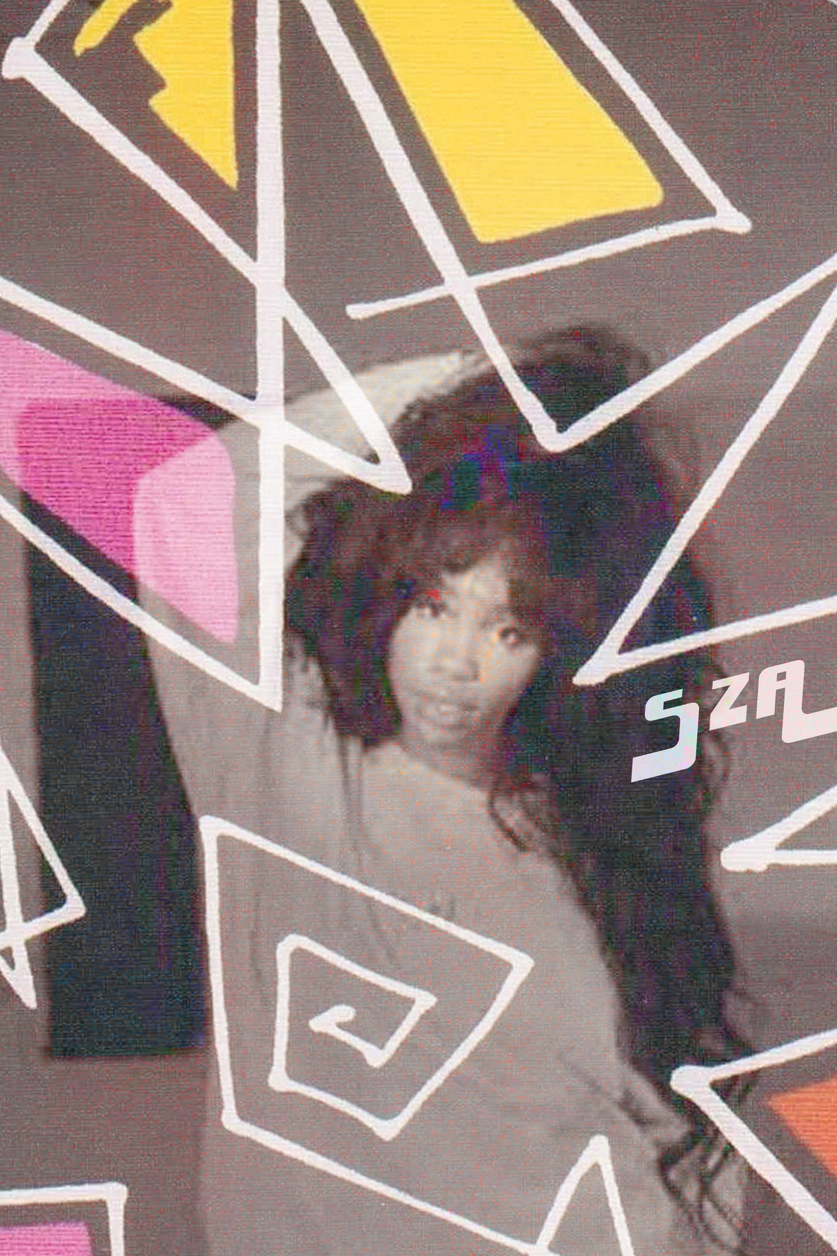 SZA 'Black & White' Poster