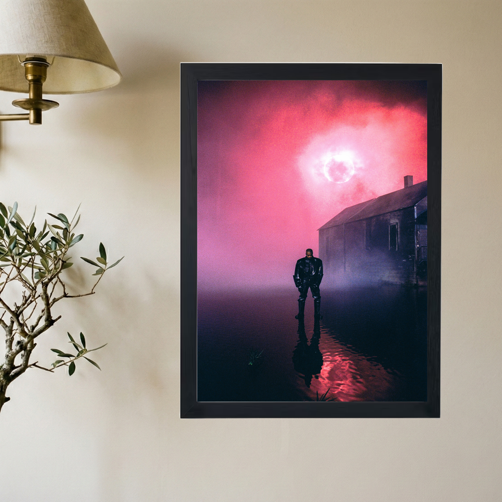 Kanye West 'Southside Moonlight' Poster - Mockup 2