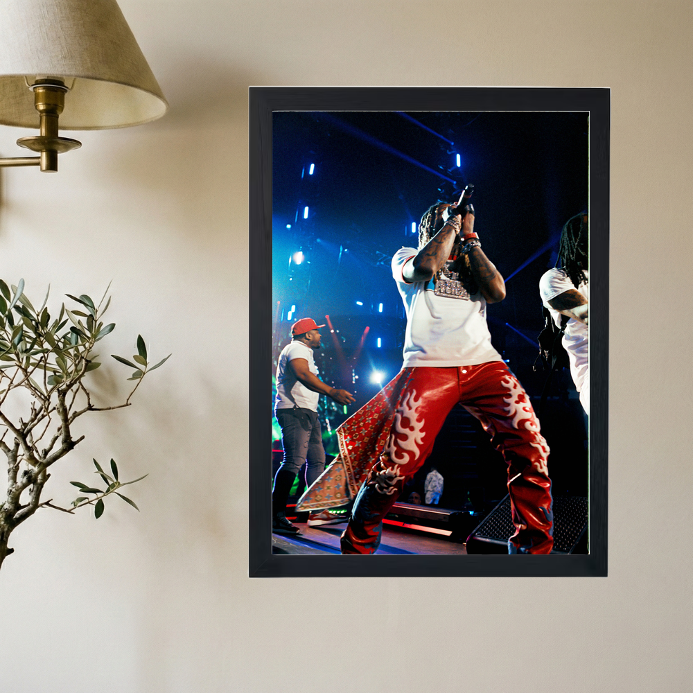 Lil Durk 'Mic Controlla' Poster - Mockup 2