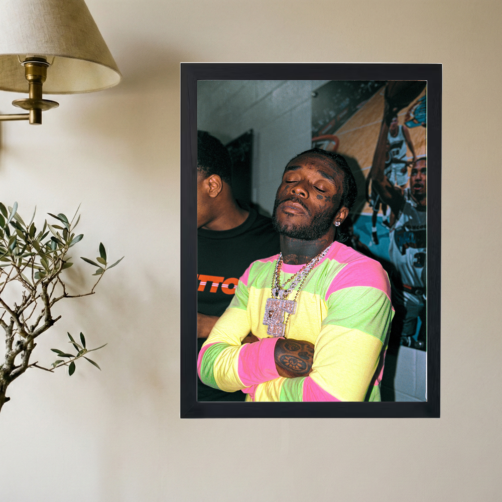 Lil Uzi Vert 'Shine' Poster - Mockup 2